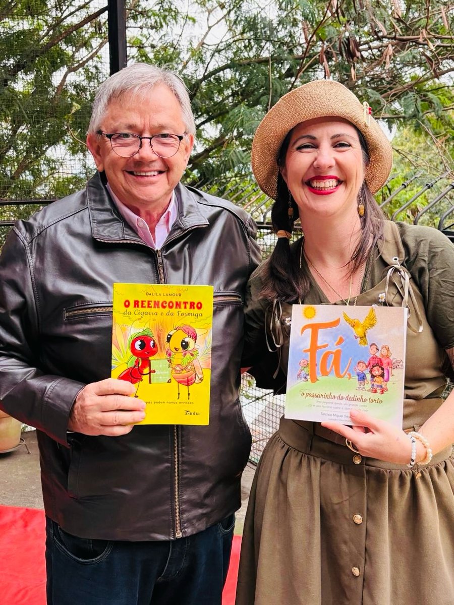 Com a escritora Dalila Lamour