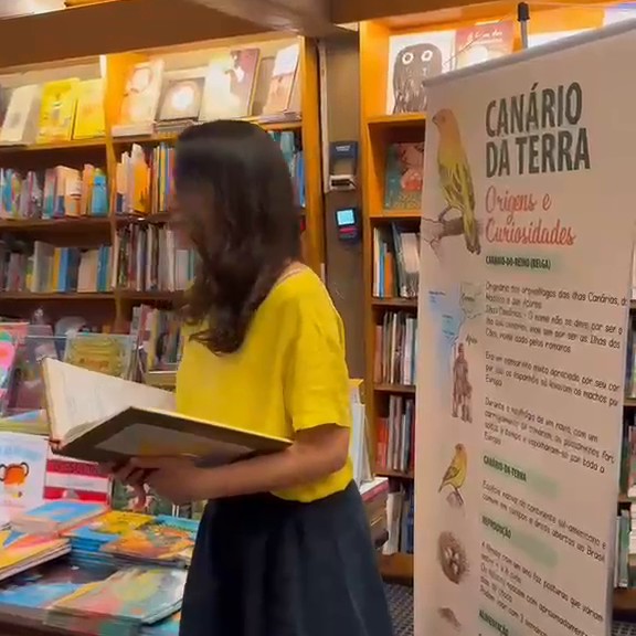 Contação da história para as crianças